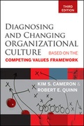 Cover: Diagnosing and Changing Organizational Culture - Jossey-Bass