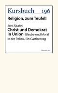 Cover: Christ und Demokrat in Union - Kursbuch
