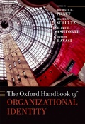 Cover: The Oxford Handbook of Organizational Identity - OUP eBook