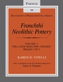 Cover: Franchthi Neolithic Pottery, Volume 2, vol. 2 - Indiana University Press