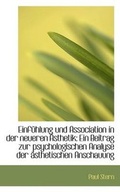 Cover: Einfuhlung Und Association in Der Neueren Asthetik - BiblioLife