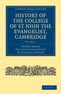 Cover: History of the College of St John the Evangelist, Cambridge 2 Volume Paperback Set - Cambridge University Press