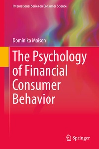Enlarge image Cover: The Psychology of Financial Consumer Behavior - Springer