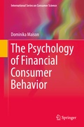 Cover: The Psychology of Financial Consumer Behavior - Springer