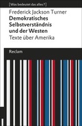 Cover: Demokratisches Selbstverst&auml;ndnis und der Westen - Reclam