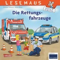 Cover: LESEMAUS 158: Die Rettungsfahrzeuge - Carlsen