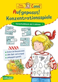 Abbildung von: Conni Gelbe Reihe (Beschäftigungsbuch): Aufgepasst! Konzentrationsspiele - Carlsen