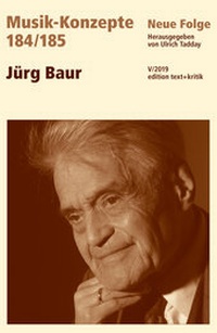 Abbildung von: Jürg Baur - edition text + kritik