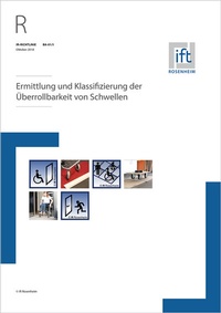 Abbildung von: ift-Richtlinie BA-01/1 - ift Rosenheim