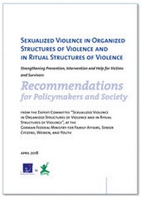 Enlarge image Cover: Sexualized Violence in Organized Structures of Violence and in Ritual Structures of Violence - Bundesarbeitsgemeinschaft d. Kinderschutz-Zentren