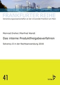 Cover: Das interne Produktfreigabeverfahren - VVW Verlag Versicherungswirtschaft