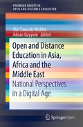 Cover: Open and Distance Education in Asia, Africa and the Middle East - Springer