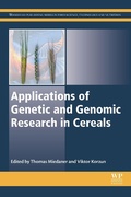 Cover: Applications of Genetic and Genomic Research in Cereals - Woodhead Publishing