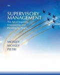 Cover: Supervisory Management - South-Western College Publishing