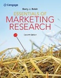 Cover: Essentials of Marketing Research - South-Western College Publishing