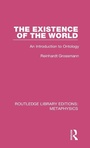 Cover: The Existence of the World - Routledge