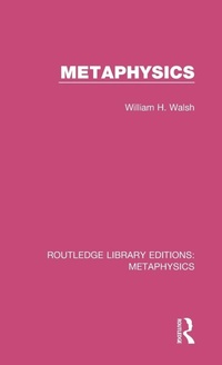 Enlarge image Cover: Metaphysics - Routledge