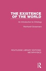 Cover: The Existence of the World - Routledge