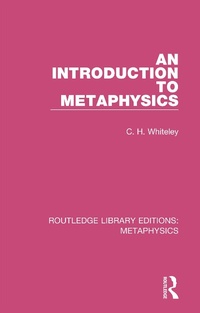 Enlarge image Cover: An Introduction to Metaphysics - Routledge