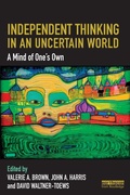 Cover: Independent Thinking in an Uncertain World - Routledge