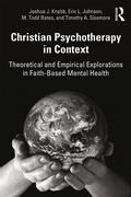 Cover: Christian Psychotherapy in Context - Routledge