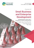 Cover: Entrepreneurship in Africa, Part 3 - Emerald Publishing Limited