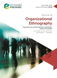 Enlarge image Cover: Organisational Autoethnography - Emerald Publishing Limited