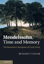 Cover: Mendelssohn, Time and Memory - Cambridge University Press