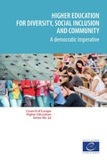Cover: Higher education for diversity, social inclusion and community - Conseil de l'Europe