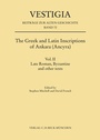 Cover: The Greek and Latin Inscriptions of Ankara (Ancyra) - C.H.BECK