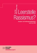 Cover: Leerstelle Rassismus? - Wochenschau Verlag