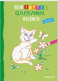 Cover: Mein buntes Glitzerzauber Malbuch (Katze) - Tessloff Verlag Ragnar Tessloff GmbH & Co. KG
