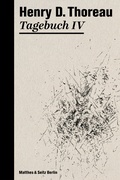 Cover: Tagebuch IV - Matthes & Seitz Berlin