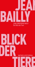 Cover: Der Blick der Tiere - Matthes & Seitz Berlin
