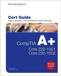 Abbildung von: CompTIA A+ Core 1 (220-1001) and Core 2 (220-1002) Cert Guide - Pearson It Certification