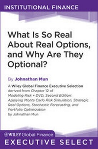 Enlarge image Cover: What Is So Real About Real Options, and Why Are They Optional? - Wiley