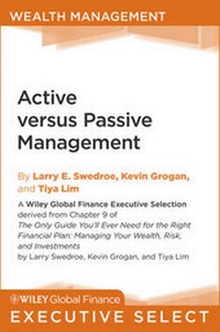 Enlarge image Cover: Active versus Passive Management - Bloomberg Press