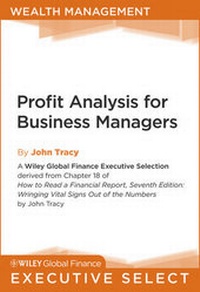 Enlarge image Cover: Profit Analysis for Business Managers - Wiley