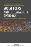 Cover: Social Policy and the Capability Approach - Policy Press