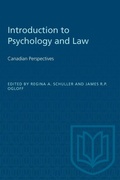 Cover: Introduction to Psychology and Law - University of Toronto Press