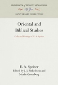 Cover: Oriental and Biblical Studies - University of Pennsylvania Press