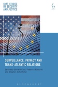 Cover: Surveillance, Privacy and Trans-Atlantic Relations - Hart Publishing