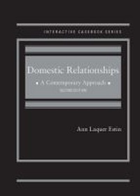 Abbildung von: Domestic Relationships - West Academic Press