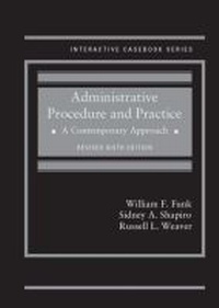 Enlarge image Cover: Administrative Procedure and Practice - West Academic Press