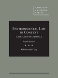 Bild: Environmental Law in Context - West Academic Press