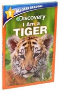 Cover: Discovery All Star Readers I Am a Tiger Level 1 (Library Binding) - Silver Dolphin Books