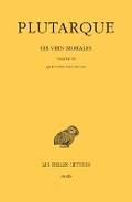 Cover: Plutarque, Oeuvres Morales - Les Belles Lettres