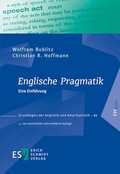 Cover: Englische Pragmatik - Erich Schmidt Verlag