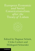 Cover: European Economic and Social Constitutionalism after the Treaty of Lisbon - Cambridge University Press