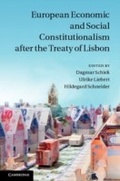 Cover: European Economic and Social Constitutionalism after the Treaty of Lisbon - Cambridge University Press